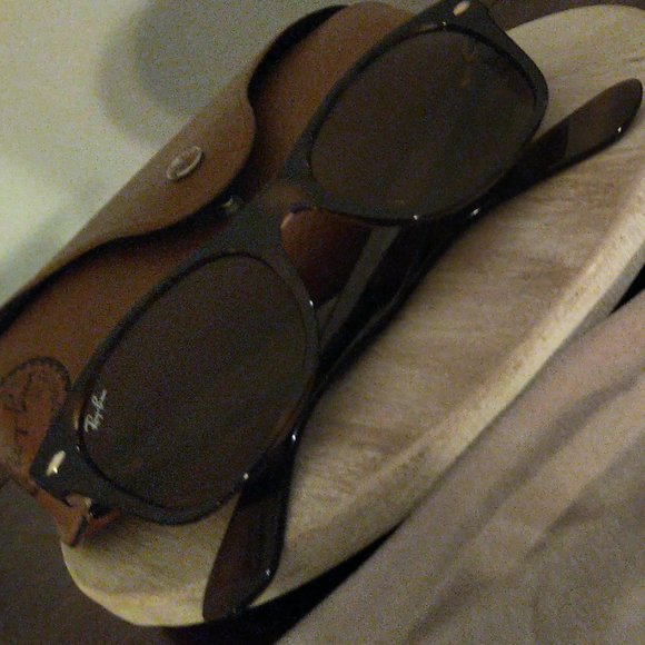 🕶️Ray-Ban Wayfarer w.case&cloth tortoise excellent Vintage pre-loved - see pics - Picture 8 of 14